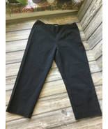 Alfani Women&#39;s Capri Dress Stretch Pants Size 12 Black - £11.68 GBP