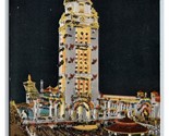 Dreamland Tower at Night Coney Island New York 1905 UDB W Micah Postcard... - $2.92