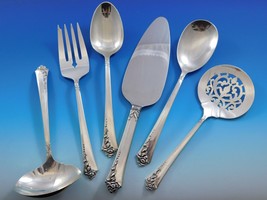 Damask Rose by Oneida Sterling Silver Essential Serving Set Large 6-piece - £273.00 GBP