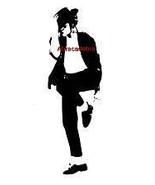 Michael Jackson - I&#39;M BAD! mounted rubber stamp - €6,95 EUR