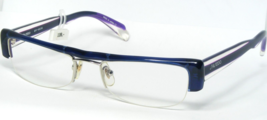 Shiseido SH-8036 3 Blue /SILVER /VIOLET Eyeglasses Glasses Frame 51-18-140 Japan - $59.79