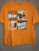 Miami Hurricanes Orange Tshirt Sz M Made Exclusively For Champs By Team Edition - £21.08 GBP