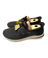 SKECHERS Delson 3.0-Roth Slip-Ins Mens 11 WIDE FIT Chocolate/Black 21060... - $93.25 CAD