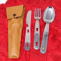 Boy Scouts IMPERIAL USA Utensils Silverware Set • Spoon Fork Knife Stain... - $17.69 CAD