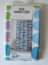 Shower Liner, PEVA, Mold &amp; Mildew Resistant, Chlorine Free, 72&quot; x 72&quot; - $6.92