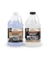 Stone Coat Countertops Clear Epoxy Resin Kit (1 Gal) UV Scratch Heat Res... - $3,157.64 MXN