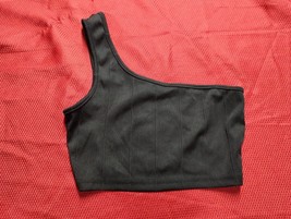Shein Bra Women Small Black Wireless Single Shoulder Strap - $7.76