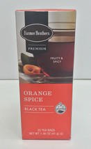 Farmer Brothers Premium Black Tea, Orange Spice, 2/25 ct boxes - £13.58 GBP