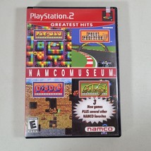 Namco Museum PS2 Greatest Hits Complete With Manual Sony PlayStation 2 2001 - $8.24