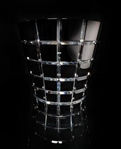 Faberge Metropolitan Black Crystal Champagne  Bucket  Measures 9" H x 8" W NIB image 8