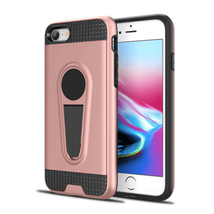 King Armor Style Case W/Kickstand for iPhone 7/8/SE2/SE3 ROSE GOLD - £6.12 GBP