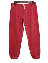 PJ Salvage Jogger Pants Womens Large Vintage Red Loungewear Sleepwear Comfort  - £19.81 GBP