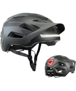 Bike Helmet, Mountain Bike Helmets For Men And Women, Front And Back Led... - $72.60 CAD