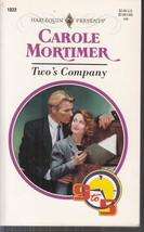 Mortimer, Carole - Two&#39;s Company - Harlequin Presents - # 1823 - £2.40 GBP