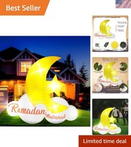 Muslim Holiday Inflatable Decor - 5.5 FT LED Ramadan Mubarak for Home an... - $2,045.48 MXN