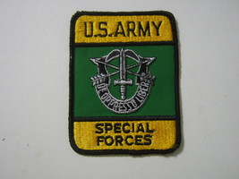 U. S. ARMY SPECIAL FORCES  PATCH  FULL COLOR  :KY21-1 - $7.50