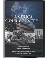 America Our Country: Founding Fathers/Rebels With A Cause/D-Day (DVD) + ... - £5.39 GBP