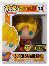 Dragon Ball Z Super Saiyan Goku Funko Pop! #14 Vinyl Figure - £14.54 GBP