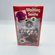 Barney Waiting for Santa VHS 1990 Sing Along New Sealed Award Winner Rare - £236.54 GBP