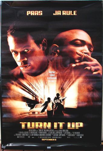Primary image for 2000 TURN IT UP Pras Ja Rule Movie POSTER 27x40" Motion Picture Promo