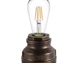 Vintage Touch Control Table Lamp,Edison 4W Led Dimmable Bulb Included,Wi... - £59.43 GBP