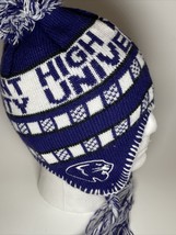 High Point University North Carolina Hat Purple/White Beanie With Tassels - £11.62 GBP
