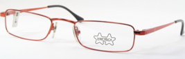 Luxottica LU9525 1031 Rouge Orange Lunettes Métal Cadre 9525 50-21-145mm - $66.33