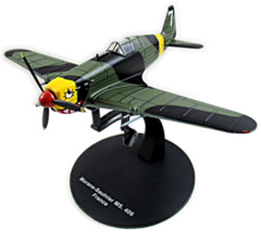 MORANE-SAULNIER Ms. 406 France Air Force Year 1942 Green Deagostini Scale 1:72 - £35.89 GBP