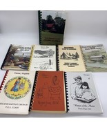 Vintage Mixed Lot of 8 Community Club Church Spiral Fundraising Cookbook... - £21.92 GBP