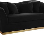 Arabella Collection Modern | Contemporary Velvet Upholstered Loveseat Wi... - $1,985.99