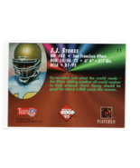 1995 Collector&#39;s Edge Rookies 22K Gold JJ Stokes #11 Rookie RC UCLA 49er... - £1.52 GBP