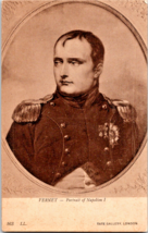 Postcard Napoleon I Portrait  Cardboard Sepia  Dated 1909 5.5 x 3.5 inches - £4.68 GBP