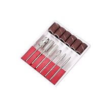 6 Pcs Manicure Pedicure Diamond Nail Bits Set Sanding Band For Electric ... - $16.00