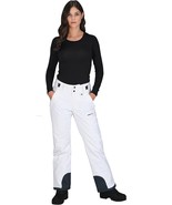 new ARCTIX Insulated Snow Pants Women&#39;s sz L white ski snowboard winter ... - $44.90