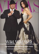 Michael Chiklis, Carrie Anne Moss  @ Vegas Magazine Oct 2012   - £7.07 GBP