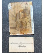 19th Century Visit Card With Set Of Photos - $69.95