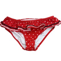 Janie And Jack Star Patriotic Print Ruffle Bikini Swim Bottom Size 12 - €12,42 EUR