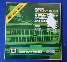 Tough 1982 Chevy Trucks Laserdisc 1980 MCA chevrolet blazer el camino su... - £16.74 GBP