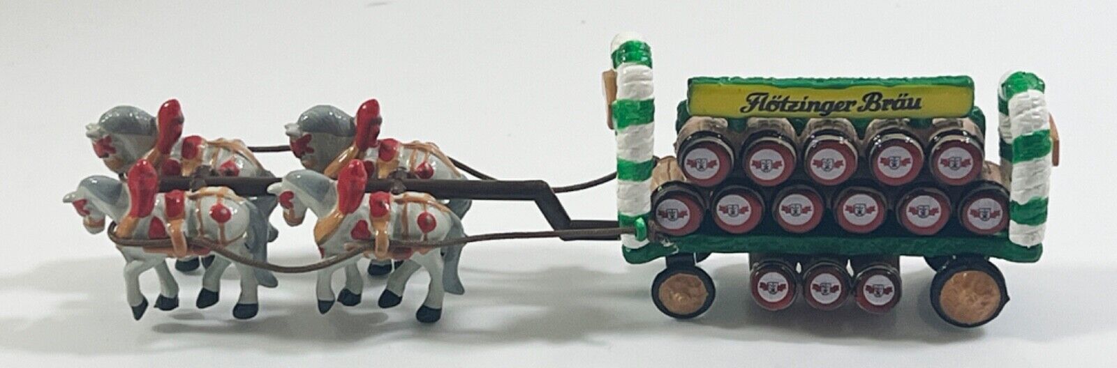 Flotzinger Brau Rosenheim Keg Horse Wagon - $9.89