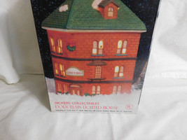 Dickens Collectables Flower Shor (Shop) Error Collectible Lighted Village 1991 - £12.75 GBP