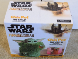 Chia Pet Disney Star Wars The Mandalorian The Child Decorative Planter-FREE SHIP - £17.64 GBP