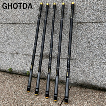 Ghotda 3 6m 7 2m telescopic fishing rod high carbon portable super hard stream rod thumb200