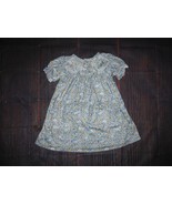 NEW Boutique Floral Flower Petal Collar Girls Short Sleeve Dress - $11.04