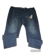 New Soft Surroundings Supremely Soft Denim Pull On Skinny Ankle Jeans Si... - $64.69 CAD