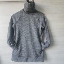 Lululemon  Pullover Funnel Neck Sweatshirt Grey Kangaroo Pocket Long Sleeve Sz 2 - £29.72 GBP