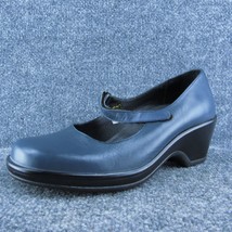 Dansko  Women Mary Jane Shoes Blue Leather Hook &amp; Loop Size 40 Medium - £31.55 GBP
