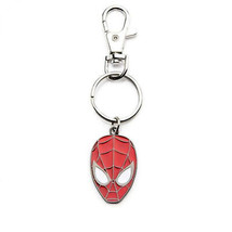 Marvel Comics Spider-Man Mask Keychain Red - £11.93 GBP