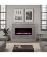 Riviera 64&quot; Solid Wood Fireplace Mantel, Sandstone, Easy Assembly - $23,329.31 MXN