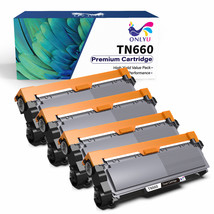 4 Pack TN660 Toner Replacement for Brother TN630 MFC-L2700DW HL-2300D HL... - £38.55 GBP