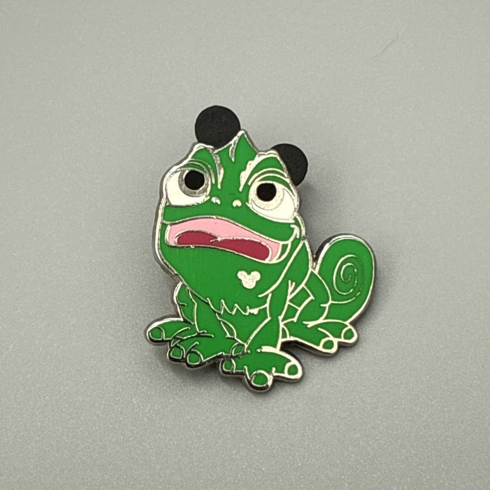 Disney WDW  2014 Hidden Mickey Colorful Pascal  Green Pin Tangled 3 of 5 - $6.44